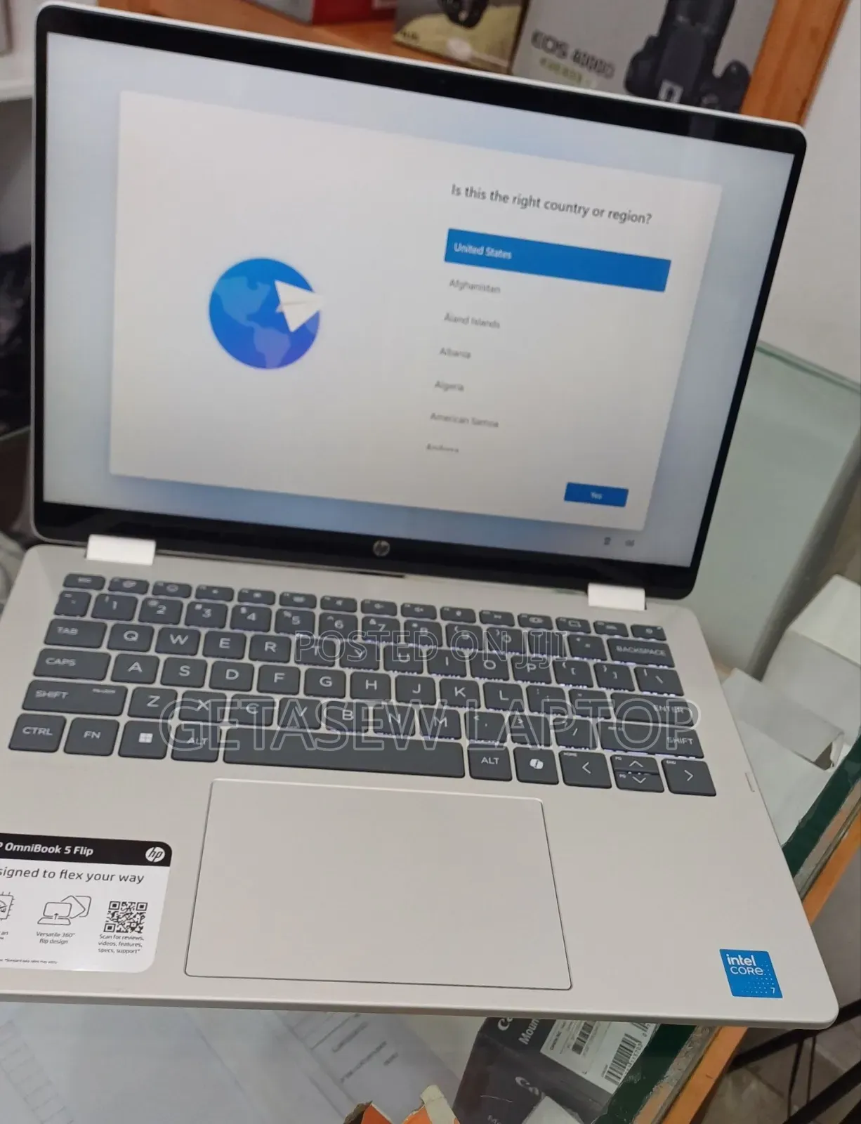 New Laptop HP OmniBook 7 14" 16GB Intel Core i7 SSD 512GB
