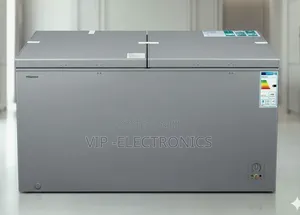 Hisense Double Door Chest Freezer 660 Silver Finish