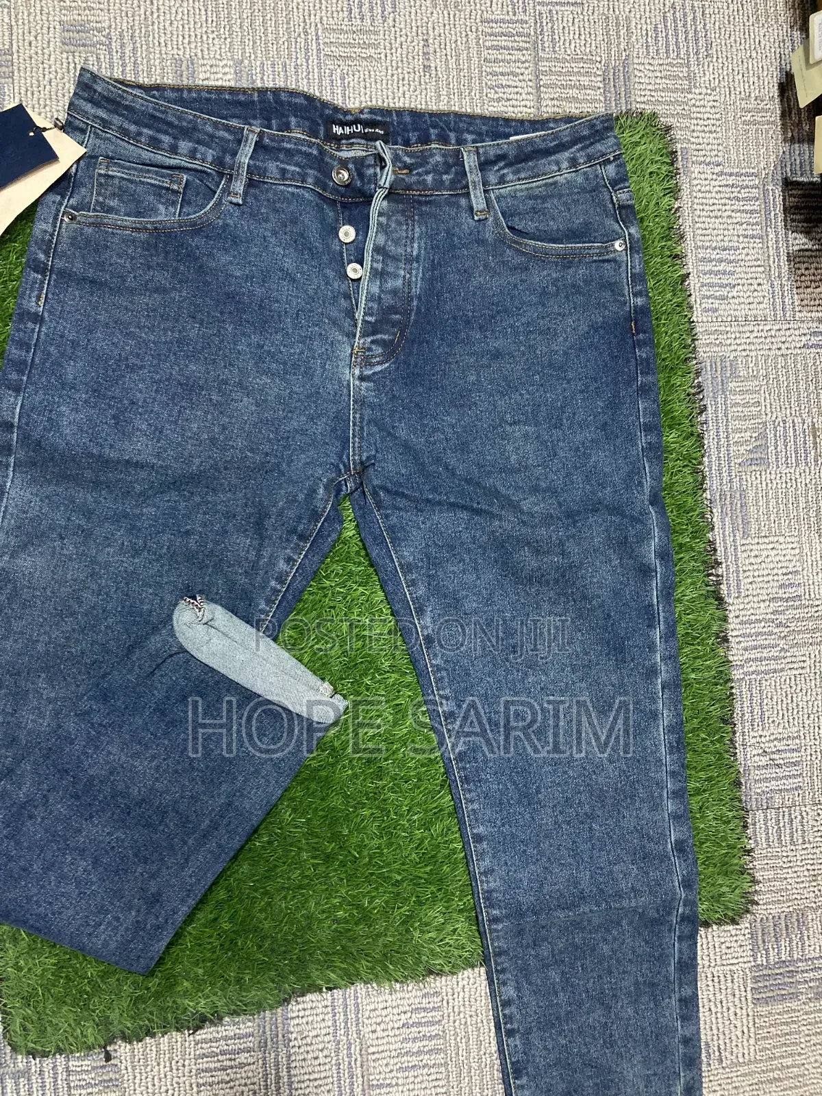 Men's Dc Premium Straight-Fit Denim Jeans