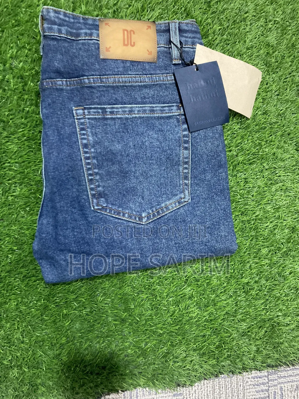 Men's Dc Premium Straight-Fit Denim Jeans