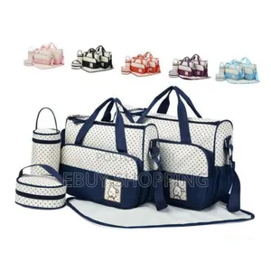 5-in-1 Travel Ready Mother Baby Bag – Spacious, Organised,