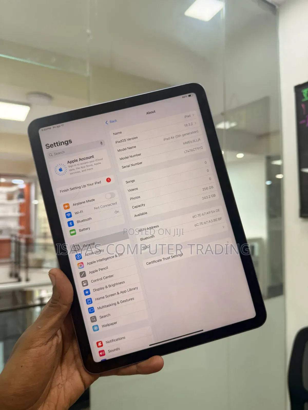 New Apple iPad Air (2020) 256 GB
