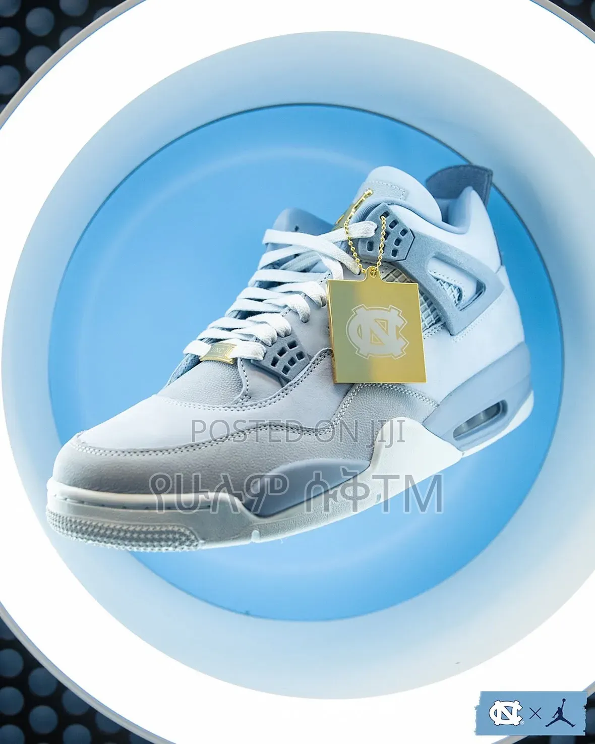 Nike Air Jordan 4 Retro Se Mid 'Unc Basketball' Men's Shoes
