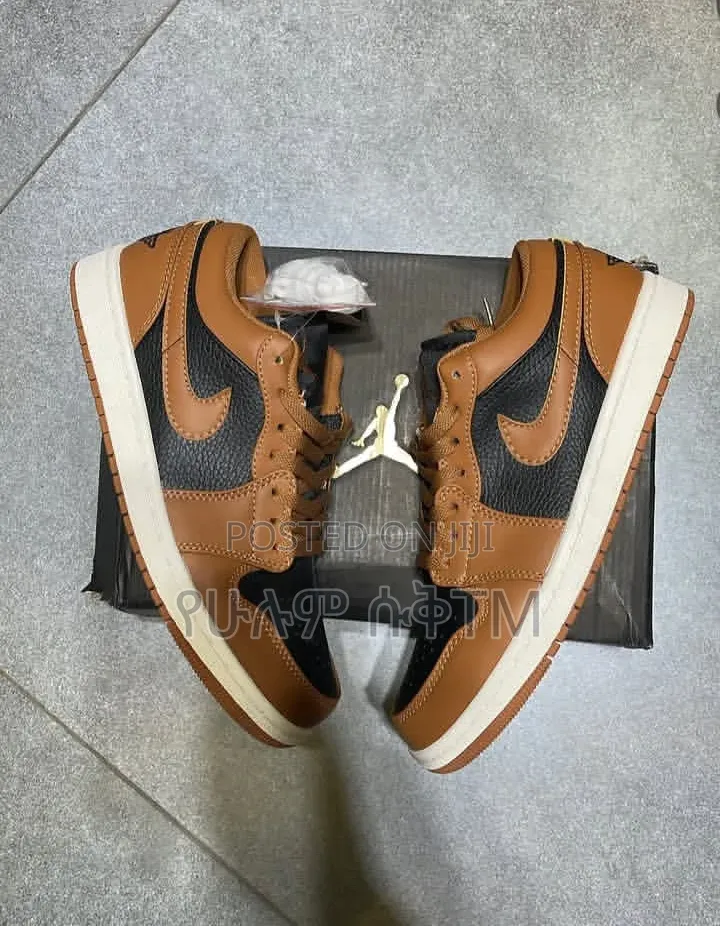 Nike Air Jordan 1 Low 'Archaeo Brown' Men's Shoes