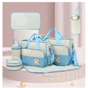 Complete 5-Piece Maternity Diaper Bag Set – Large, Medium