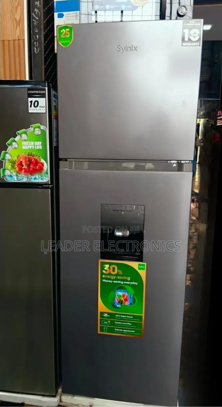 Syinix 257 Liter Frost Free Refrigerator – Fan Cooling System
