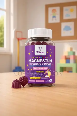 Magnesium Glycinate Gummies for Kids 60 Gummies