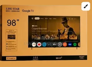 Lifestar Tv 98" Smart Google Tv Uhd – Ultimate Big Screen Experienc