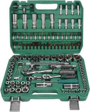Total Socket Set 108 PCS – Professional Ratchet Tool Kit Box