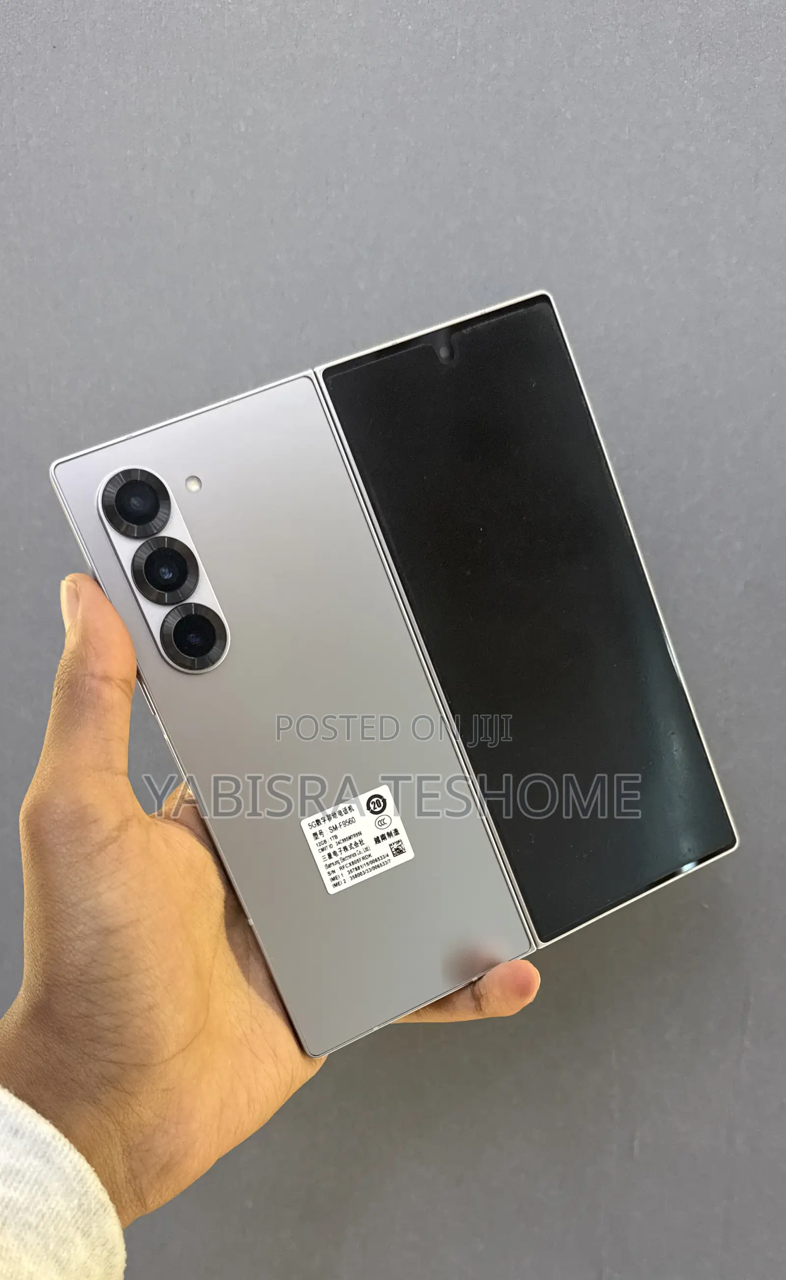 Samsung Galaxy Fold 5G 512 GB Gray