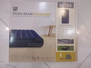 Intex Air Bed (Full/Double)–137×191×25 Cm |Spacious for 1–2 Peoples