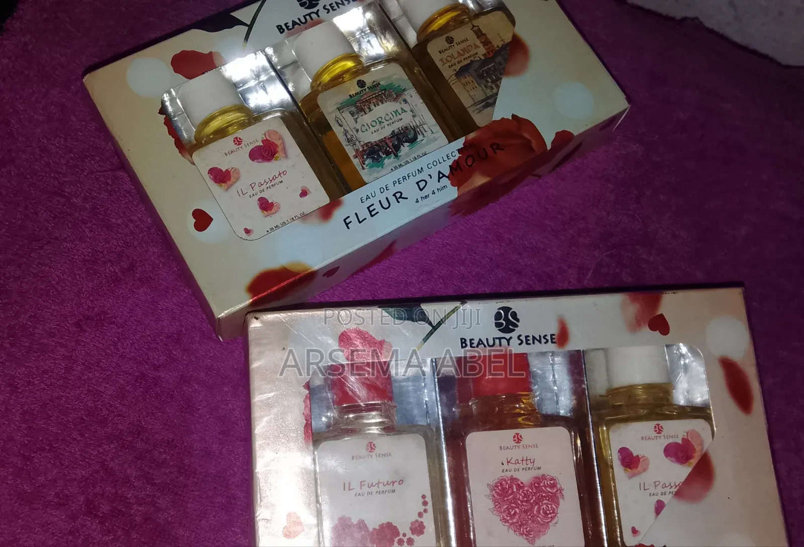 Beauty Sense Perfume Oil Collection 3 In1
