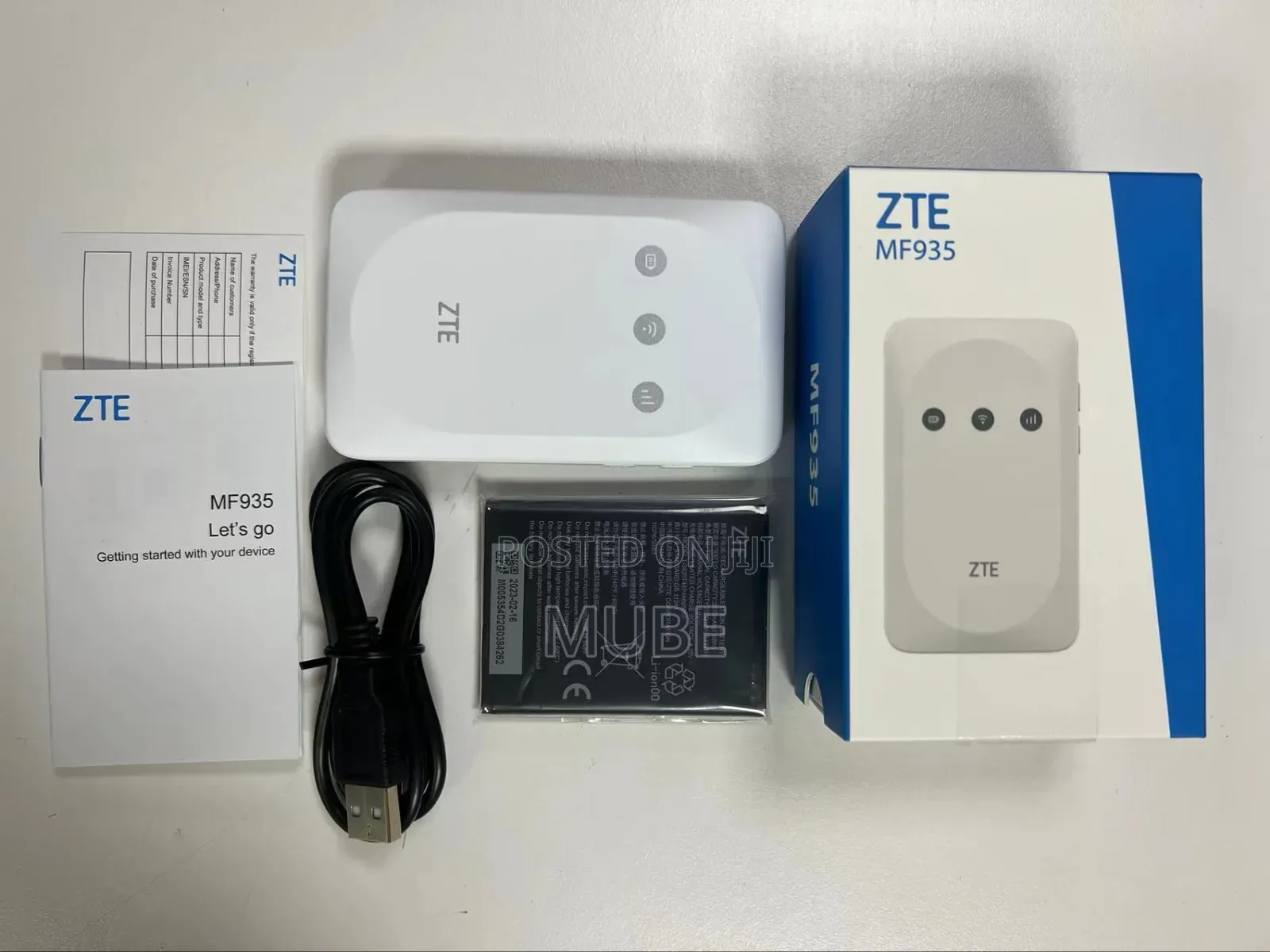 Zte Mf935 4g Lte Portable Wifi Router
