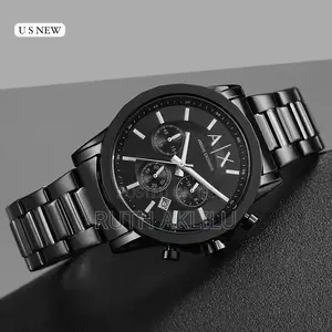Armani Exchange Mens Chronograph Stainless Steel Watch