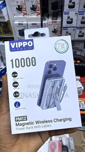 Magnetic Wireless Charging Power Bank(10000mah)