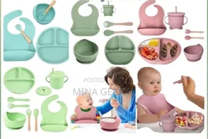 Cottonbebe Silicone Baby Feeding Set of 6,