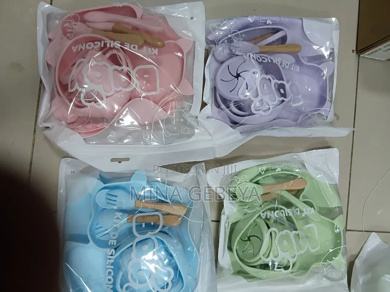 Cottonbebe Silicone Baby Feeding Set of 6,