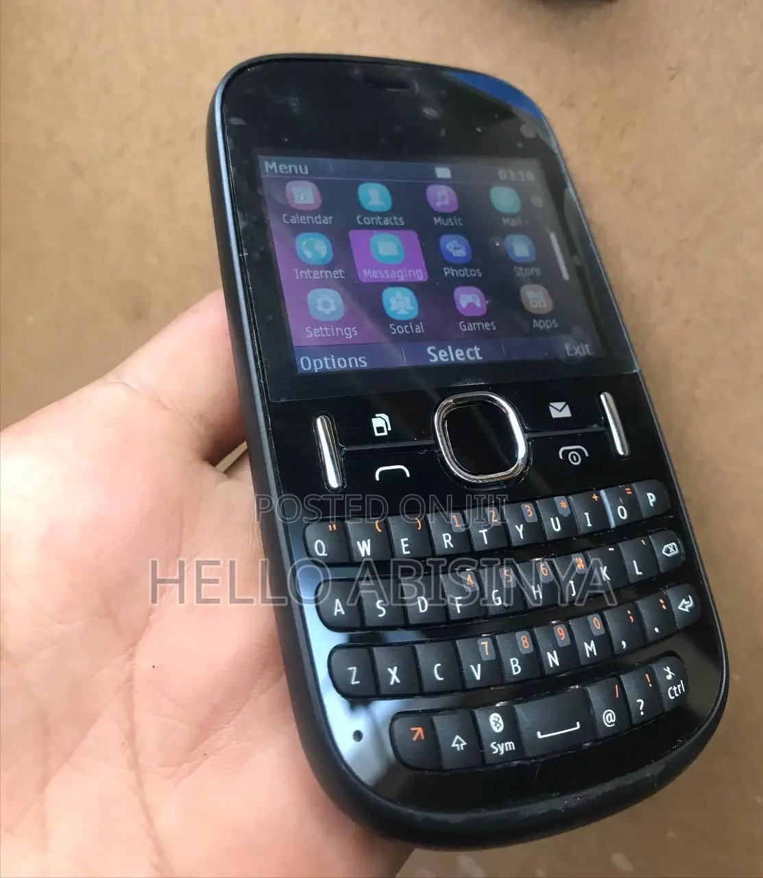 New Nokia Asha 201 Black