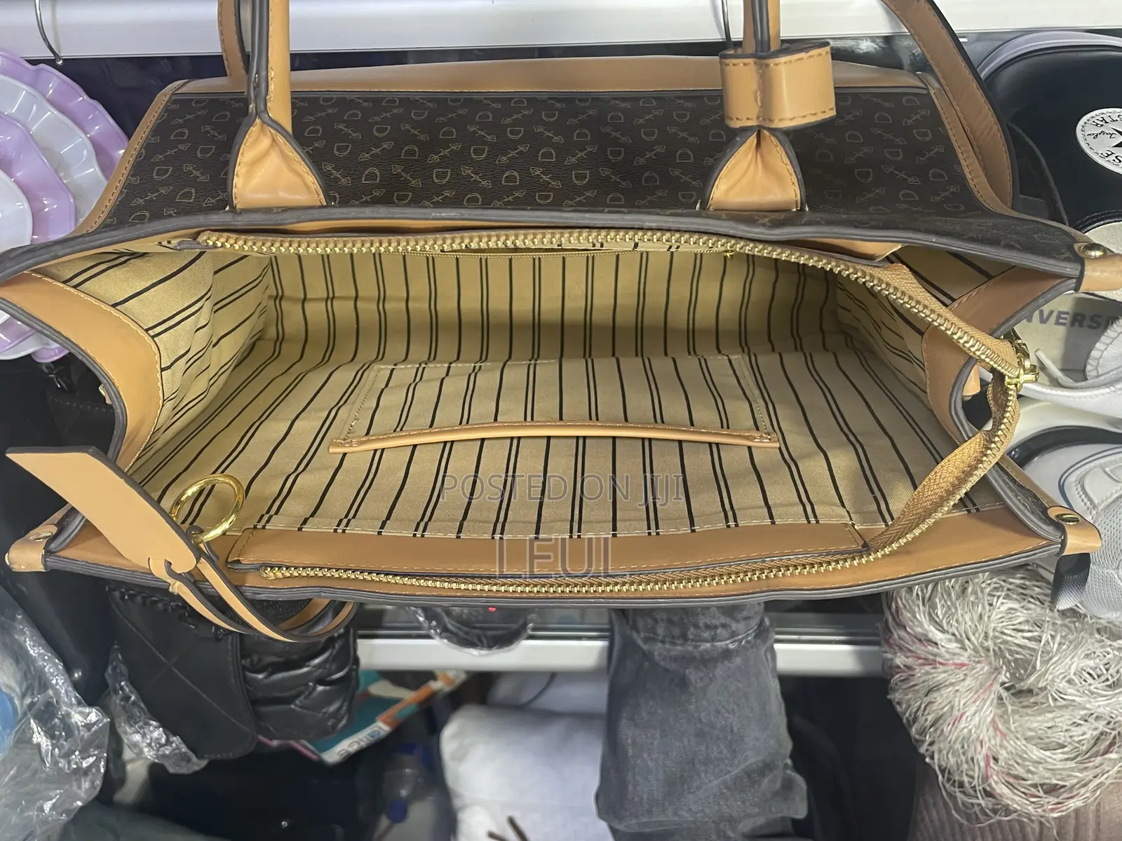 Luxury Vafivtno Monogram Tote Bag - New From Dubai