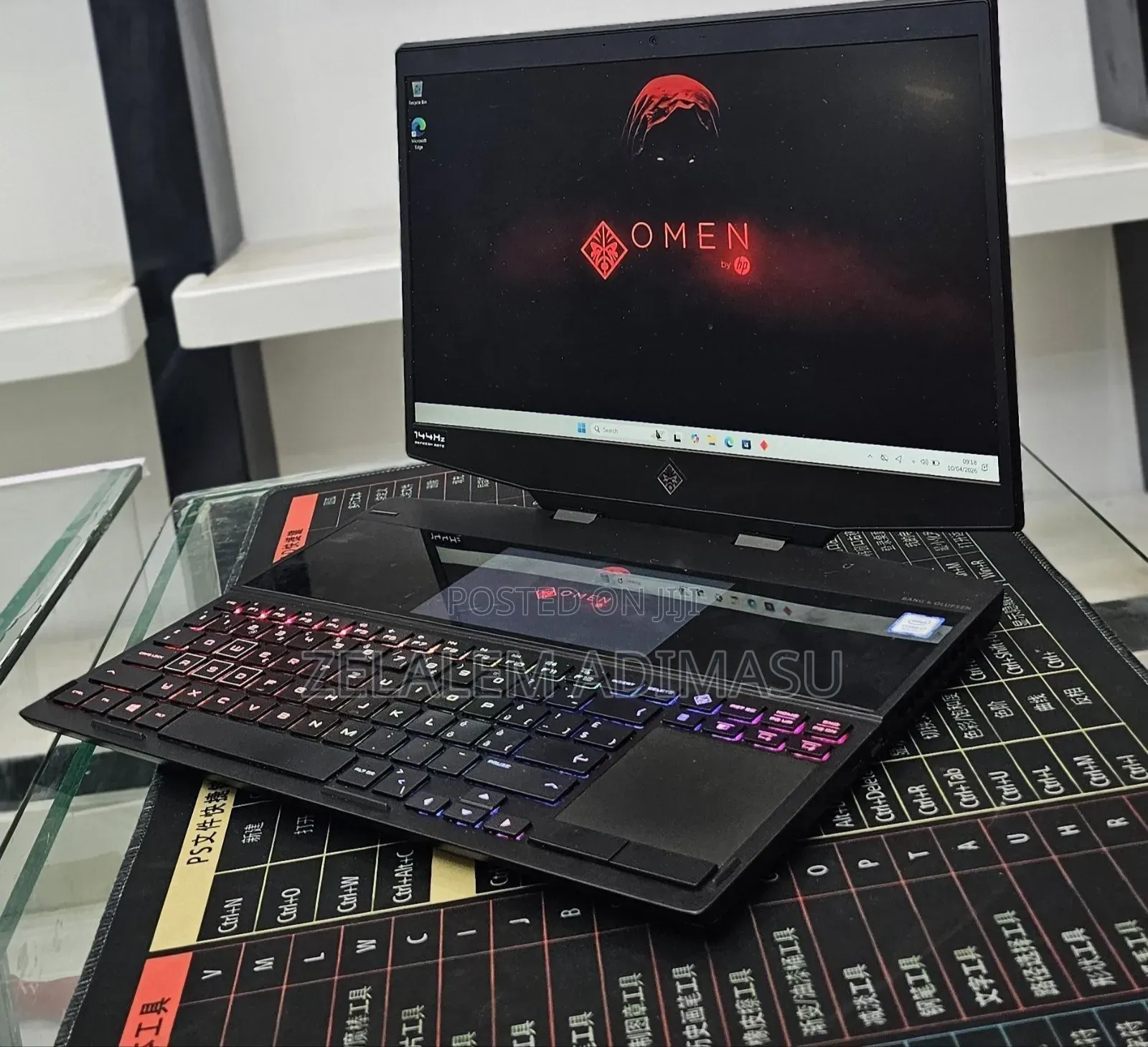 New Laptop HP Omen X 16GB Intel Core i7 SSD 512GB
