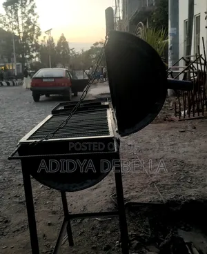 This Is a Grille, Where You Put Your Row Meet and Grill It (Charcoal)