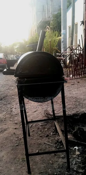 This Is a Grille, Where You Put Your Row Meet and Grill It (Charcoal)