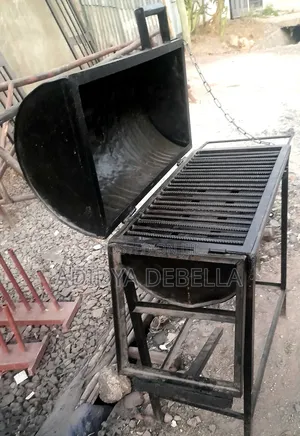 This Is a Grille, Where You Put Your Row Meet and Grill It (Charcoal)