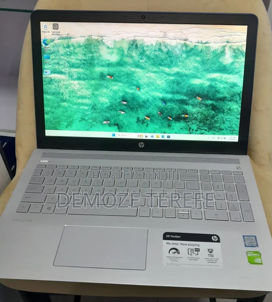 New Laptop HP Pavilion 15 8GB Intel Core i7 SSD 512GB