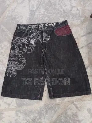 High Quality Baggy Stock Short Jeans