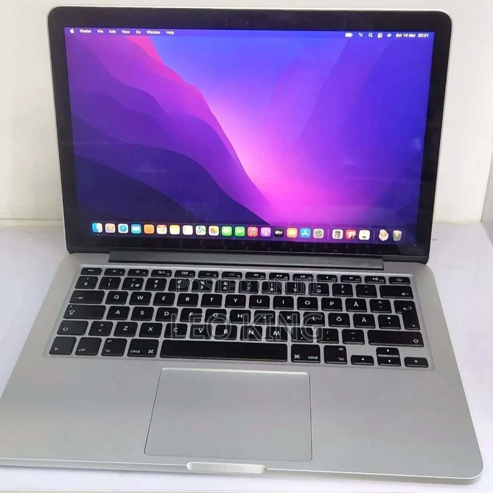 Laptop Apple MacBook Pro 2015 16GB Intel Core i7 SSD 512GB