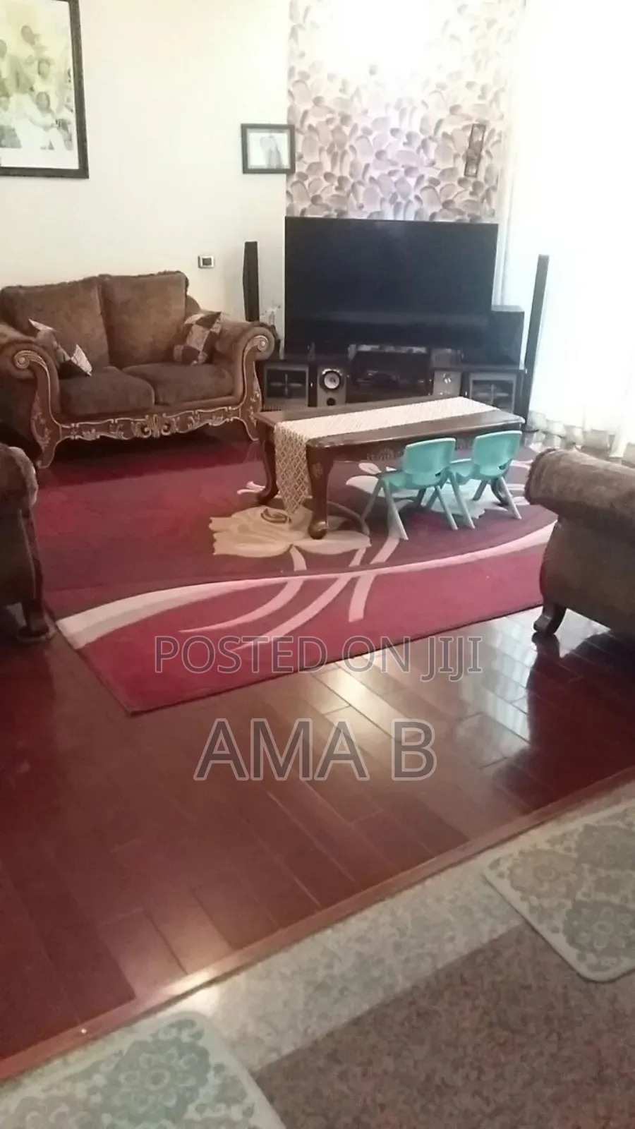 Furnished 4bdrm Mansion in Ayat, Bole for rent