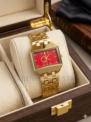 Golden by Red Calvin Klein (Ck) Women's Watch.