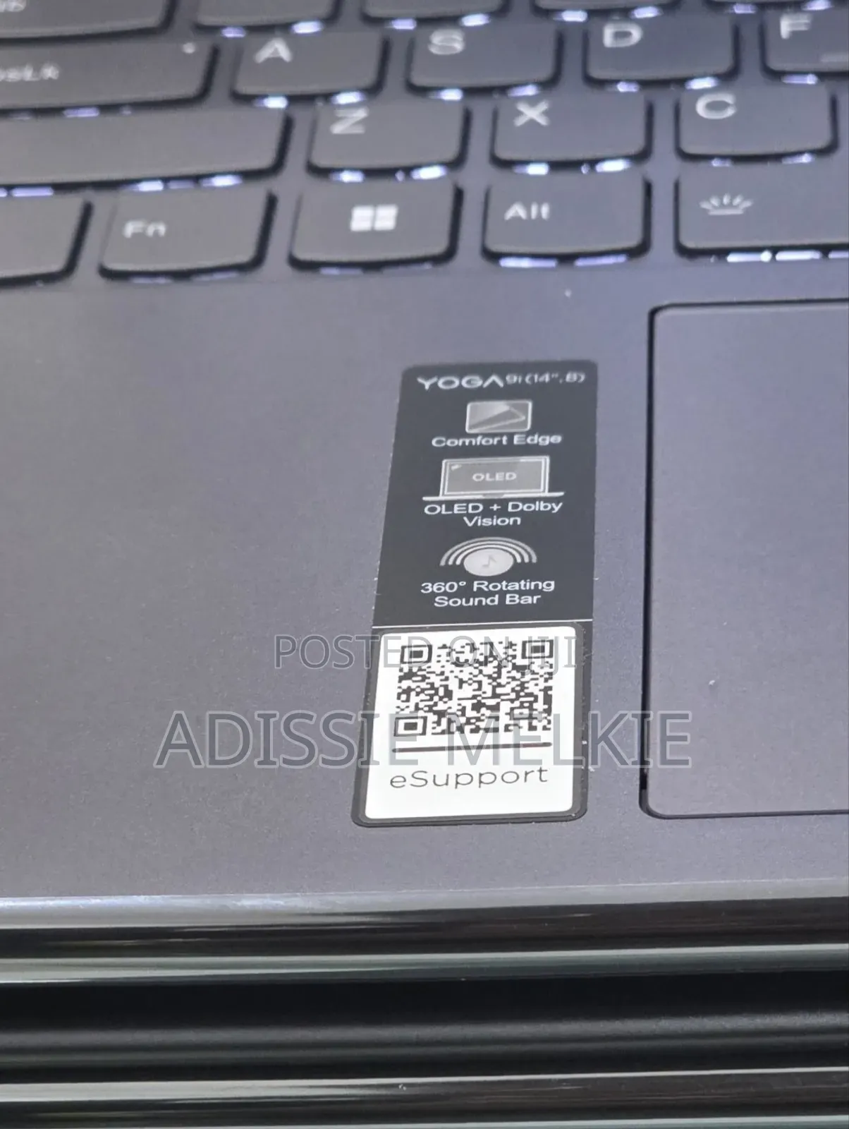 New Laptop Lenovo Yoga 9i 16GB Intel Core i7 SSD 512GB