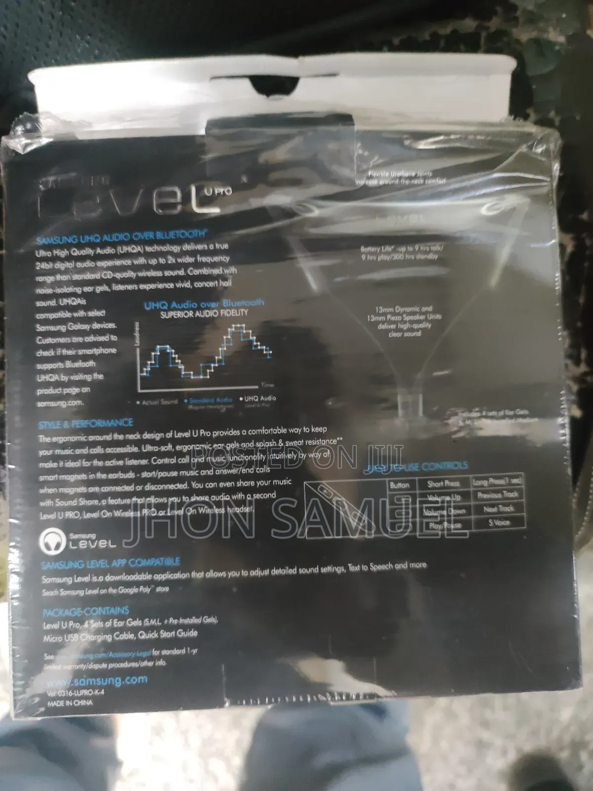 Samsung Wireless Headband(Earpods)