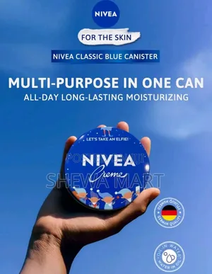 Nivea Classic Moisturizing Cream, Deep Hydrating Smoothing Facial Mo