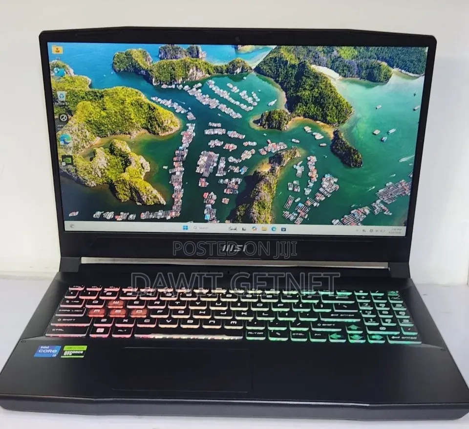 New Laptop MSI Katana GF66 16GB Intel Core i7 SSD 1T