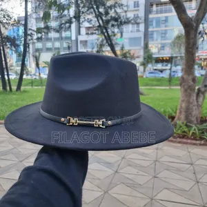 Cowboy Black Color Hat . Available in Different on Hand