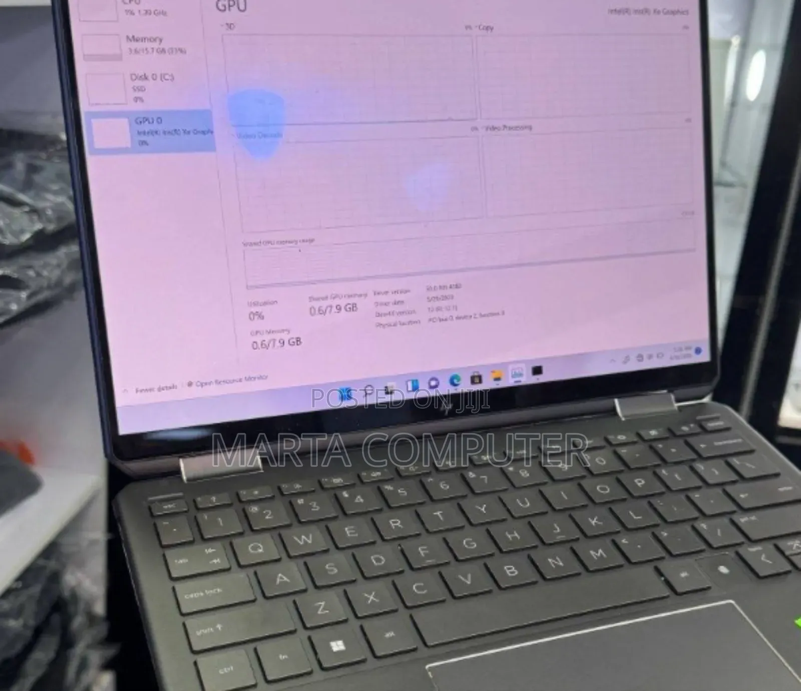 New Laptop HP Spectre 16GB Intel Core i7 SSD 1T