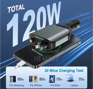 Top Quality Fast Car Charger With Light