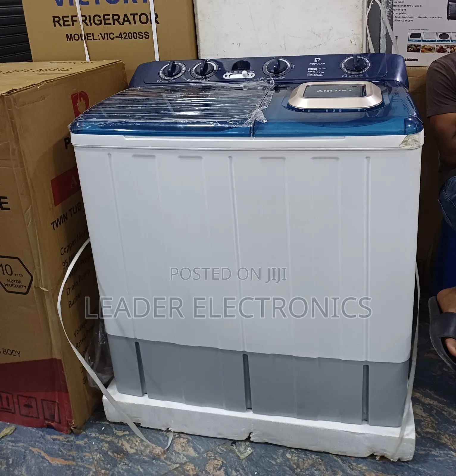 Popular 14kg Twin Tub Washing Machine (Pop_abc-1400a)