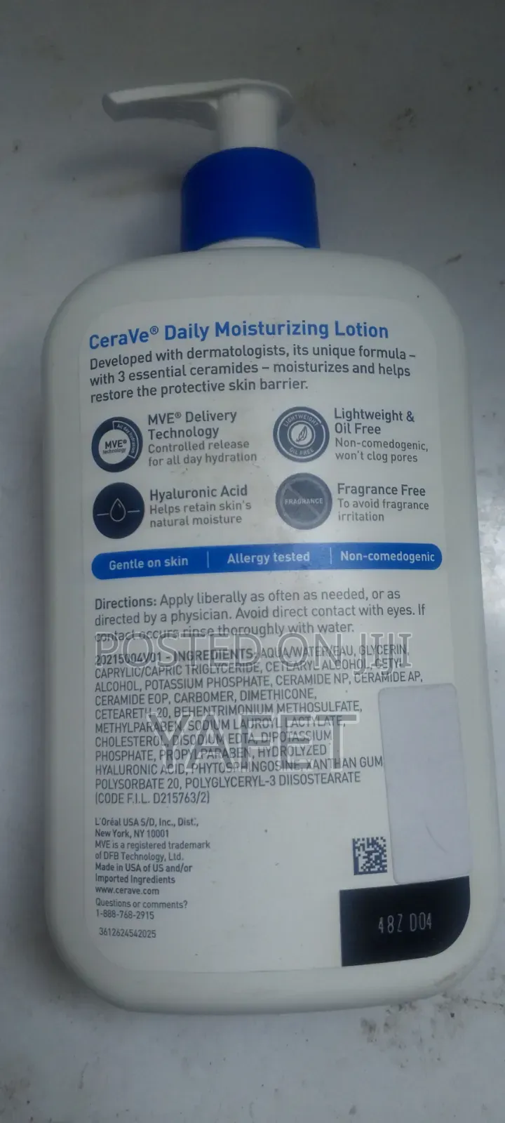 Cerave Lotion