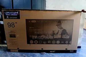 Lifestar 98” Smart Google Tv – Uhd Qled | Ultra Big Screen