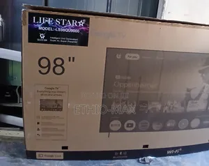 Lifestar 98” Smart Google Tv – Uhd Qled | Ultra Big Screen
