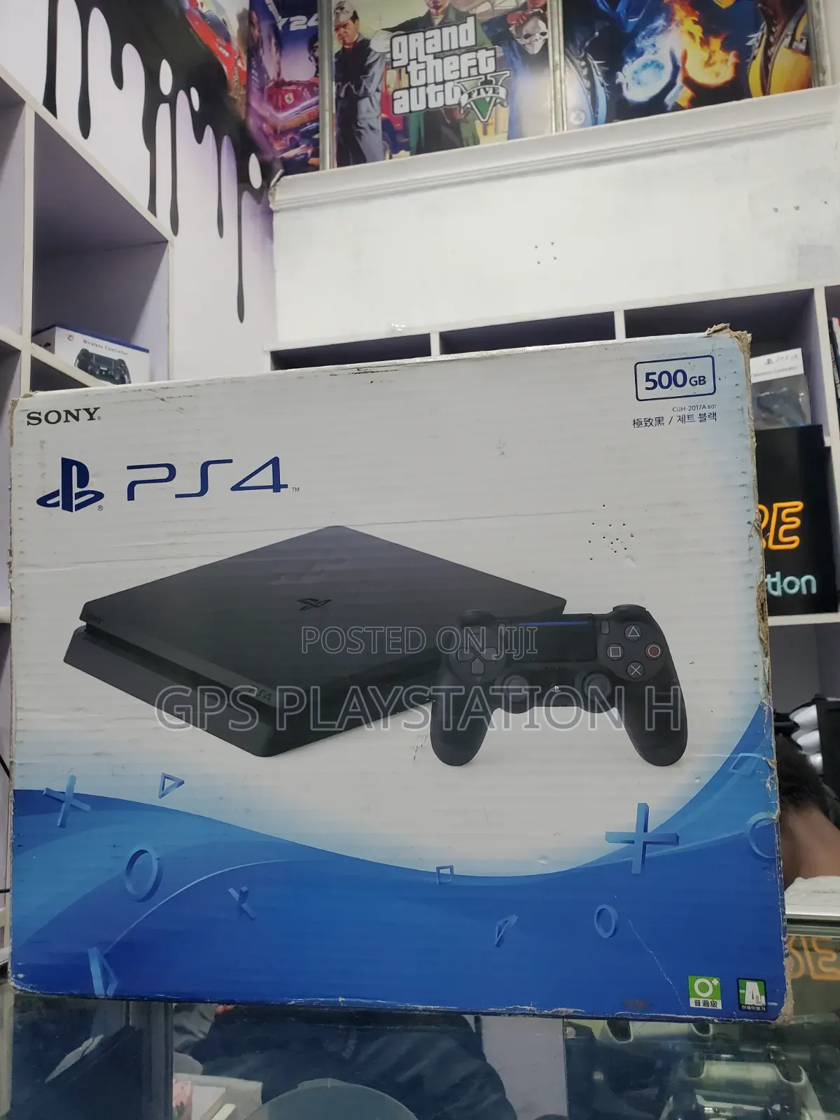 Playstation 4 Slim Model Jealbreak Ps4 አዲስ ያልተከፈተ Ydewlu
