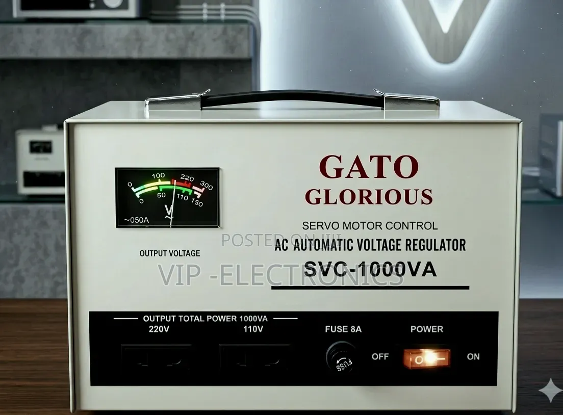 Gato Glorious 1000va Servo Motor Automatic Voltage Regulator