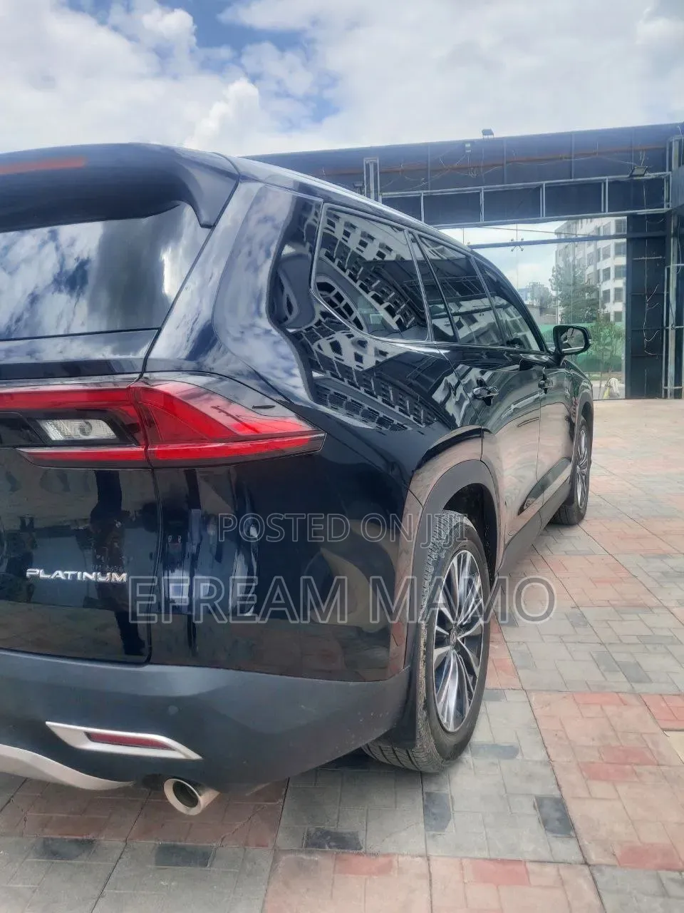 New Toyota Highlander 2025 Black
