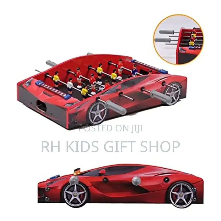 የልጆች ጆተኒ መጫወቻ(Tabletop Football Car Shaped Football Game)