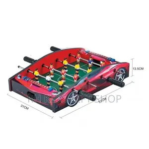 የልጆች ጆተኒ መጫወቻ(Tabletop Football Car Shaped Football Game)