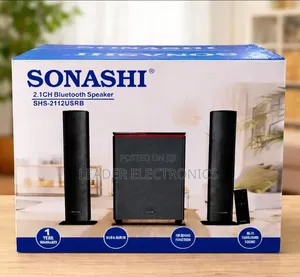Sonashi 2.1ch Multimedia Speaker – Clear Sound + Strong Bass