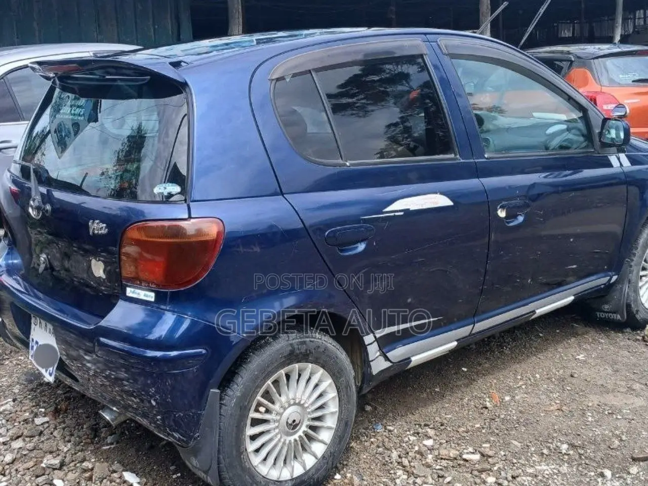 Toyota Vitz 2003 Blue